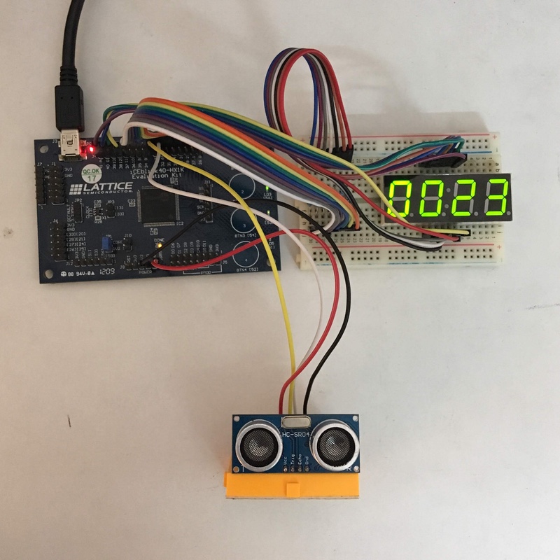 HC-SR04 ultrasonic sensor